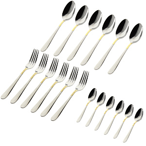 Набор столовых приборов Грация Matissa, 18 предметов 000000000001076963