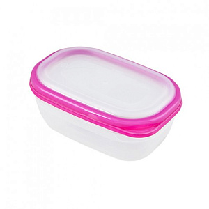 Контейнер для СВЧ 500мл ПОЛИМЕРБЫТ Премиум прямоугольный пластик 000000000001017908