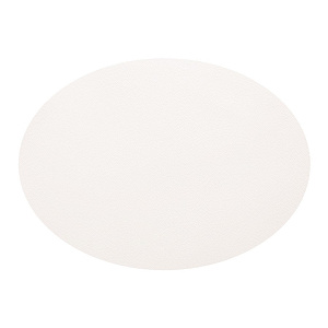 Салфетка сервировочная 45х32см DE'NASTIA овал двусторонняя бежевый/белый ПВХ 000000000001214083