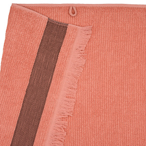 Полотенце махровое 50х90см СОФТИ Гармошка темно-розовый хлопок 100% 000000000001213292