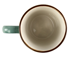 Кружка 500мл NINGBO Акварель бирюза глазурованная керамика 000000000001217612