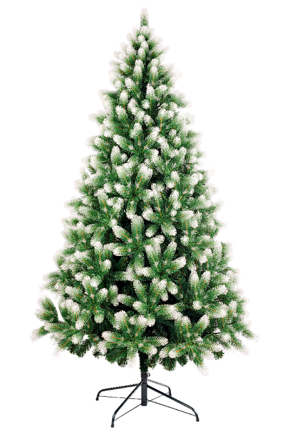 Ель искусственная 195см БИФОРЕС Полярная Микс темно-зеленый ПВХ 000000000001214443