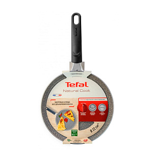 Сковорода 22см TEFAL Natural Cook антипригарное покрытие алюминий 042 11 122/042 13 122 000000000001211200
