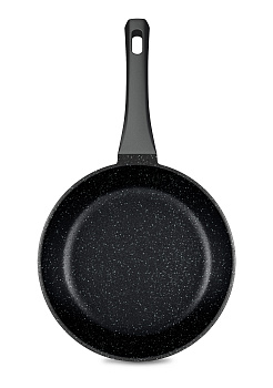 Сковорода 28см НЕВА МЕТАЛЛ ПОСУДА Tesoro Florence черный алюминий 000000000001221901