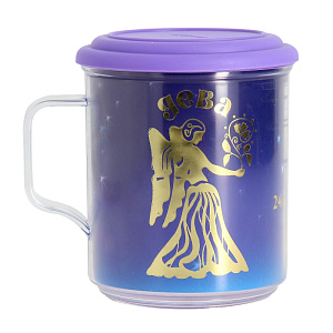 Термокружка 400мл MARTIKA Знаки зодиака с крышкой пластик VB543K 000000000001056680