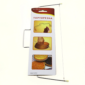 Торторезка 32х13,5см МУЛЬТИДОМ каркас хромированная стальная проволока струна нержавеющая сталь 000000000001190124