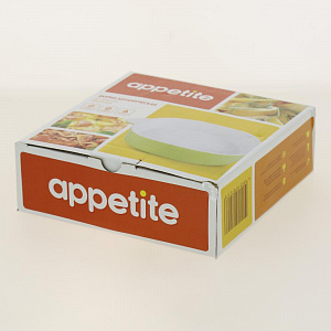 Форма для запекания 16x12,5x5,керамическая, зелен Appetite HJ082 000000000001192615