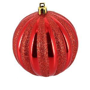 Набор елочных шаров Мандарин Посуда Центр, 8 см, 3 шт. 000000000001161781