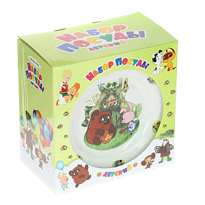 Набор посуды Винни Пух Союзмультфильм, фарфор, 3 предмета 000000000001123089