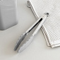 Щипцы кухонные универсальные 27x3см DE'NASTIA серый нержавеющая сталь/силикон