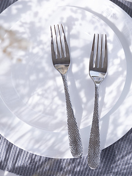 Набор вилок 2шт LUCKY Nordic серебро нержавеющая сталь 000000000001212629