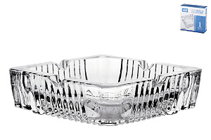 Пепельница 11х11х3.5см GREENAPPLE Стекло,KR290 000000000001193603