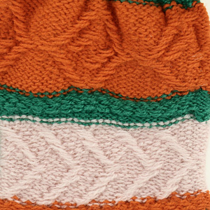 Перчатки унисекс зимние узор р-р7-9 100%пэ 000000000001182604