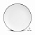 Тарелка обеденная 26,5см белый матовый керамика P-1-12-1RZ 000000000001221123