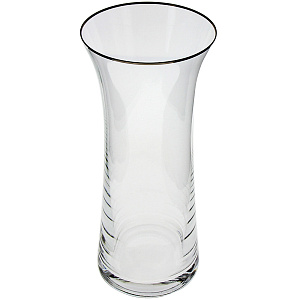 Ваза с серебряной отводкой Bohemia, 25 см 000000000001089432