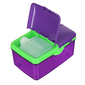 Ланчбокс 4-х секционный с бутылкой Sistema, 2л 000000000001148983