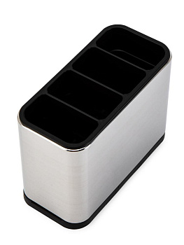 Подставка для столовых приборов 18х9х13см пластик 000000000001228330