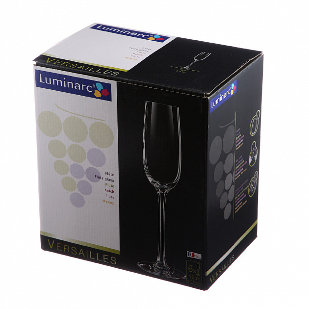 Набор фужеров для шампанского Versalles Luminarc, 160мл, 6 шт. 000000000001008560