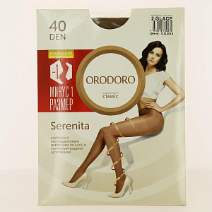 Колготки ORODORO (Serenita) 40 Den, цвет бронзовый, размер 2 000000000001141198