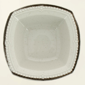 Салатник 15см DE'NASTIA DONNA молочный фарфор 000000000001209934