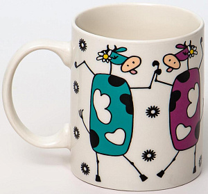 Кружка фарфор 350мл ВДОХНОВЕНИЕ OLAFF 200-08015 000000000001202083