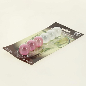 Набор охладителей напитков 6шт МУЛЬТИДОМ Шарики полиэтилен 000000000001205873