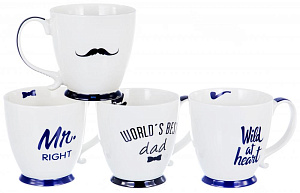 Кружка 370мл BALSFORD Мистер подарочная упаковка фарфор 000000000001184073