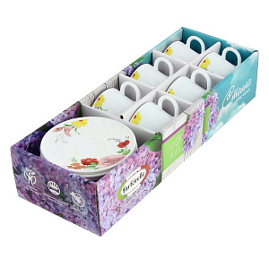 Набор чайный Пион Farforelle, 220мл, 12 предметов 000000000001128672