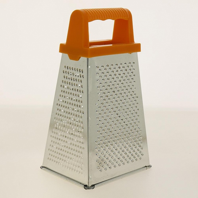 Терка пирамидальная с контейнером 20х9,6х12см ПОСУДА ЦЕНТР в упаковке 000000000001020259