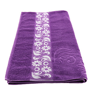 Полотенце махровое Privilea 70*140,100%хл.пл480г/м,11С34 Урсиния,лиловый.Беларусь 000000000001188859