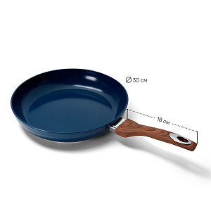 Сковорода 30см PHANTOM CHEF ручка soft touch индукция navy 000000000001221196