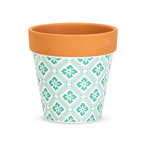 Кашпо 12,5х12,5см 0,7л Антик I керамика 000000000001225850