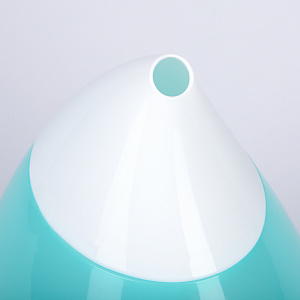 Увлажнитель воздуха 2л LuazON HOME LHU-04 ультразвуковой 18Вт бело-зеленый пластик 2919726 000000000001205752