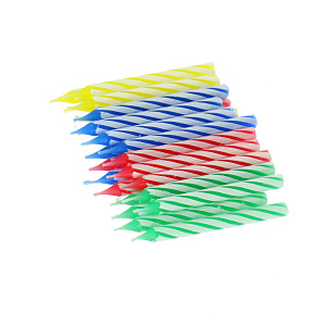 Свечи для торта Rio с 12 подставками Fackelmann, 24 шт. 000000000001128105