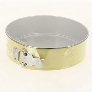 Форма для выпечки торта разъёмная с антипригарным покрытием D=22см ПОСУДА ЦЕНТР (желтый, мята, розовый) ФР-22 а/п 000000000001199096