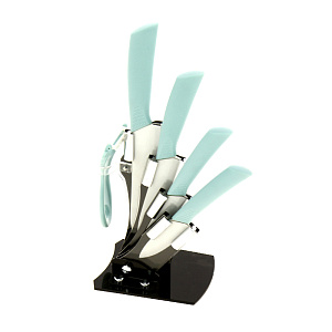 Набор ножей + овощечистка M010108/R010331 керамика/пластик 000000000001184545