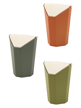 Контейнер для мусора МИНИ 2л ромб в ассортименте пластик_ST 000000000001228736