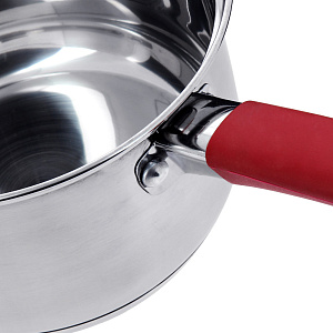 Ковш 1,5л VITESSE стеклянная крышка силиконовая ручка VS-9012-1 000000000001167286