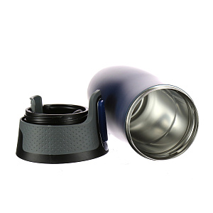 Термокружка двухслойная герметичная CONTIGO West Loop матовый синий металлик 000000000001135969