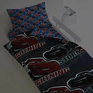 Комплект постельного белья Тачки, 1.5 спальный 000000000001155526