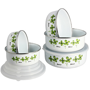 Набор контейнеров 10 предметов CALVE эмаль CL-7002 000000000001152192