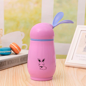 Термос 260мл детский в ассортименте нержавеющая сталь 000000000001213798