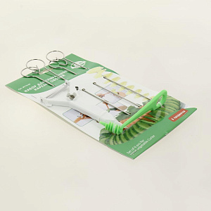 Набор для спиральной нарезки овощей 6предметов МУЛЬТИДОМ пластмасса МТ76-95 000000000001205897