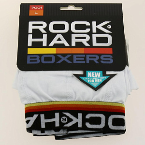 Трусы муж. Rockhard BOXERS L белый 95%хл 5%эл G000162 (L) 000000000001195840