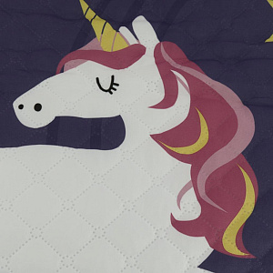 Покрывало 1,5 спальное 145х210см "Этель" Surf the rainbow микрофибра 5430006 000000000001203359