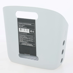 Контейнер для хранения подвесной размер-M 20х19х12,5см DE'NASTIA серый полипропилен 000000000001211576