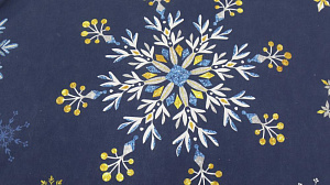 Комплект постельного белья "Этель" 2 спальное Зимние бабочки 175х215см, 200х220см, 70х70см-2шт, 100% хлопок поплин 4349476 000000000001202309