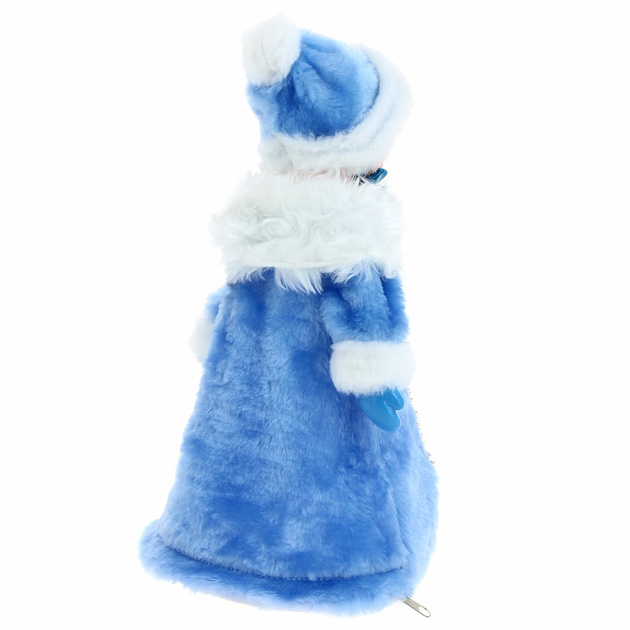 Кукла-упаковка Снегурочка 35см БИРЮСИНКА голубой ПВХ/полиэстер 000000000001039377