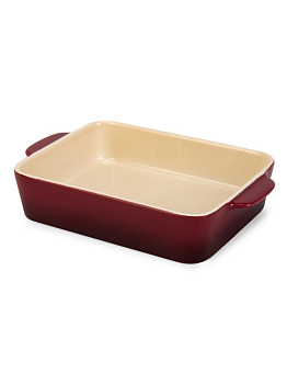 Форма для запекания 27х17х5,5см прямоугольная керамика 000000000001228931