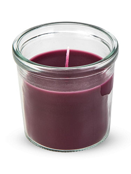 Свеча в стакане 7х7см FORA в ассортименте парафин 000000000001226067